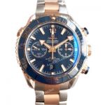 (OM)Copy Swiss Omega Seamaster 9901 Watch 2-Tone Rose Gold